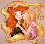 Merida x Rapunzel