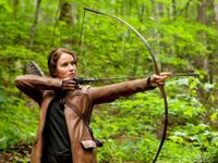 Katniss Everdeen from the Hunger Games