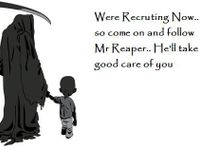 Nah, we prefered you as Reaper, as in Do_Not_Fear_The_Reaper