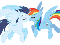 Soarin dash (Rainbow dash & Soarin)