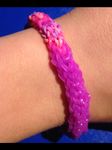 The inverted fishtail loom bracelet