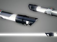 White lightsaber