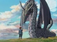 Dragon Tehanu from Tales from Earthsea!