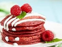 Pink pancake