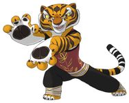 Master tigress (Kung fu panda)