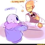 Sans x Grillby's