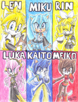 Anime as sonic characters