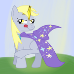 The, um, somewhat real Great and Powerful Derpy...!