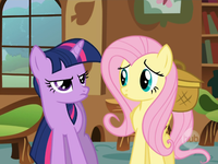 Fluttershy and Twilight Sparkle