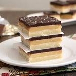 Caramel Shortbread Squares