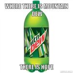 Can of Mountain Dew