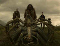 I like the frightening yet tame-able Arogog. Even though Hagrid was the only person he would spare.