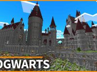 Hogwarts in minecraft