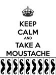 Keep calm and take a moustache