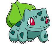 Bulbasaur, the grass-type Pokemon!