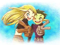 beast boy and terra