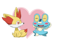 Froakie x fennekin