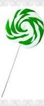 Green apple Lollipop