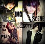 EMO/Goths/punks/scene/rocker