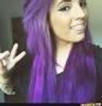 purple hair