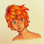 Fireheart as a human