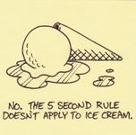 Do you believe in the 5 second rule?