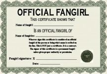 Are you a fangirl/boy?