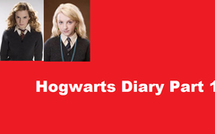 Hogwarts Diary (Part 1)