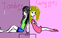 are you a tomboy or girly girl or both mixed