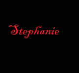 My dear Stephanie