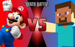 Mario vs Steve