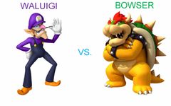 Waluigi vs. Bowser