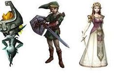 Zelda, Link, and Midna's journey.