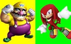 Wario vs Knuckles the Echidna