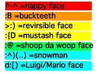 Whats your favorite keyboard face??? What your favorite keyboard character??? Mine is: \\('o')// and t('^t') Whats your favorite keyboard face??? What your favorite keyboard character??? Mine is: \\('o')// and t('^t')