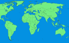 What's the biggest country of the world? The map may help you think deeper.