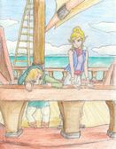 Hey Link! Look, I've got food! XD This isn't gonna end well...