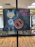 chalk drawing i did for my robotics amusement park