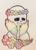 My friend asked me to draw an LGBT Sans, so I put it here