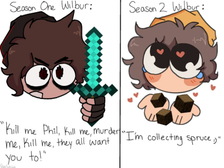 OMG season 2 Wilbur is just- QwQ