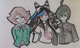 For @Ocean_Eyes (Chihiro, Ibuki, and Shuichi)