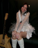 bjork swan dress