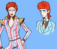 bowie doodls