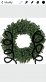 The wreath went out the Celeste way