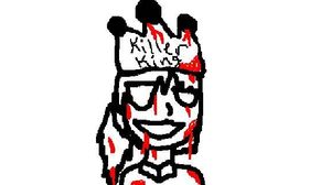 what the hell did my hands just make -_- [purple guys crown says killer king heheh get it]