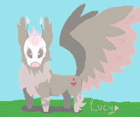 Lucy the sprityke ~ Species belongs to Mintea on pixilart it isn't a open species.