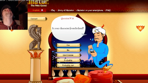 Akinator literally JUST asked if he was Irish...