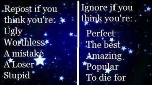 I dont think im a loser, I KNOW Im a loser, and im okay with that :D