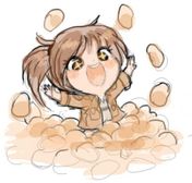 Sasha Having Fun In Potatos