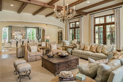 The living room and Dining room in Starry's house